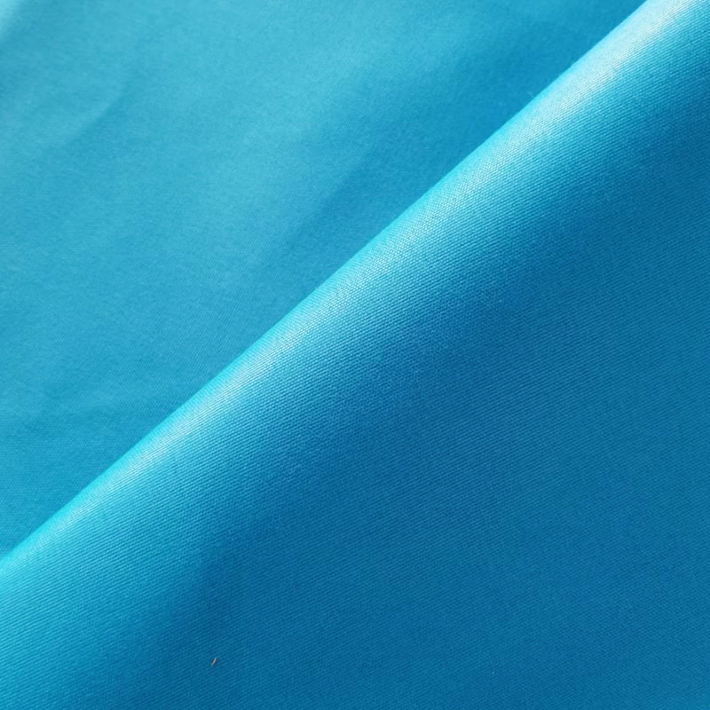 TMIE-08-1-1 70GSM 122CM Îmbrăcăminte pentru cămașă Țesătură moale și lucioasă Material 100% poliester vopsit cu țesătură poplină poliester lustruită