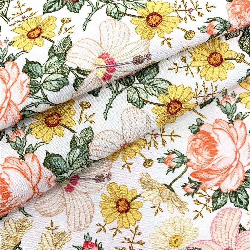TMIE-08-3-3 120GSM Țesătură poplină din poliester cu imprimare personalizată