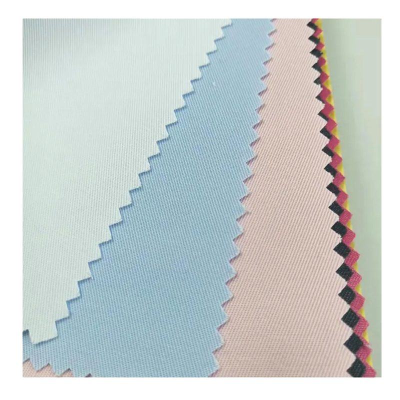 TMIE-08-4-2 Greutate medie 115GSM Culori vopsite Poliester Poplin Twill Fabric